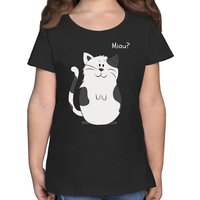 Shirtracer T-Shirt lustige Katze Tiermotiv Animal Print von Shirtracer