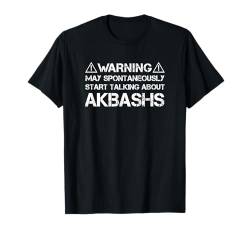 Warning May Start Talking About Akbashs Akbas Coban Köpegi T-Shirt von Shirts & Geschenke für Hundebesitzer, Hundehalter