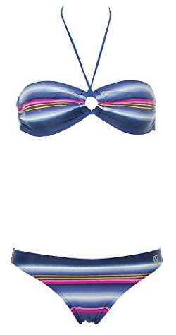 Shiwi® Bandeau Neckholder Triangel Bikini Blau 34 von Shiwi