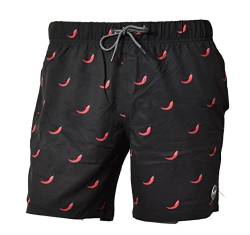 Shiwi Herren Badeshort Schwarz L von Shiwi