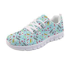 Showudesigns Damen Laufschuhe Sportschuhe Turnschuhe Trainers Running Fitness Atmungsaktiv Freizeit Sneakers EU 40 von Showudesigns