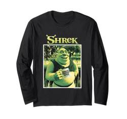 Shrek Father's Day World Greatest Father Cup Chest Poster Langarmshirt von Shrek