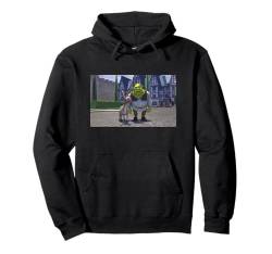 Shrek Iconic Donkey & Shrek Photo Scene Big Chest Poster Pullover Hoodie von Shrek