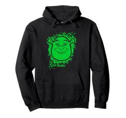 Shrek St. Patrick's Day Shamrocks Big Face Big Chest Logo Pullover Hoodie von Shrek