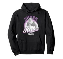 Shrek Valentine's Day Shrek Rules Retro Big Chest Logo Pullover Hoodie von Shrek