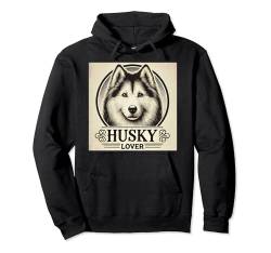 Sibirischer Husky Mom Dad Shirt Hund Mama Lustiges Haustier Liebhaber Doggie Pullover Hoodie von Siberian Husky Gifts and Doggie Shirts