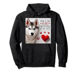 Sibirischer Husky Mom Dad Shirt Hund Mama Lustiges Haustier Liebhaber Doggie Pullover Hoodie von Siberian Husky Gifts and Doggie Shirts