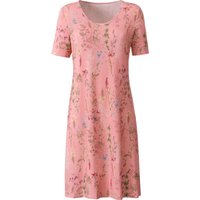 Sieh an! Damen Jerseykleid mit Blümchen-Druck, rosenquarz-bedruckt von Sieh an!