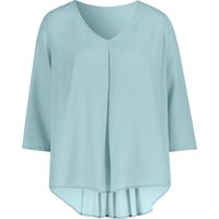 Sieh an! Damen Plissee-Bluse, mint von Sieh an!