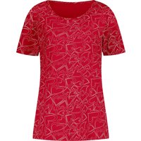 Sieh an! Damen T-Shirt mit Herzchen-Dessin, erdbeere-bedruckt von Sieh an!