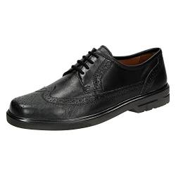 Sioux Pacco-XXL 28446, Herren Schnürhalbschuhe, Schwarz (schwarz), 47 EU (12 UK) von Sioux