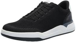 Skechers USA Men's Corliss-Dorset Sneaker, Schwarz, 46 EU von Skechers USA Men's