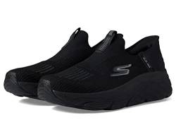 Skechers Damen-Slip-Ins, maximale Dämpfung, Elite-glatter Übergang Sneaker, Schwarz, 37.5 EU Weit von Skechers