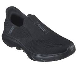 Skechers Go Walk 7-Easy on 2 Herren-Sneaker, Schwarz/Schwarz, 45 EU Weit von Skechers