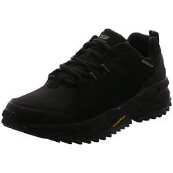 Skechers Herren Bionic Trail Road Sector Trekking Shoes, Black Suede/Pu/Mesh/Black Trim, 40 EU von Skechers