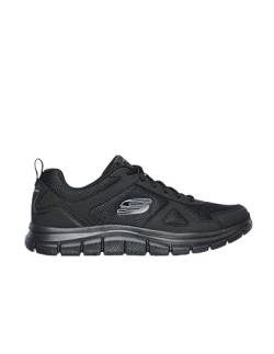 Skechers Herren Track-Scloric Sneaker, Schwarz (Black 52631-Bbk), 45.5 EU von Skechers