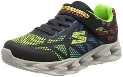 Skechers Jungen 400602l Nvmt Sneaker, Marineblau Synthetisches Multi Besatz, 28 EU von Skechers