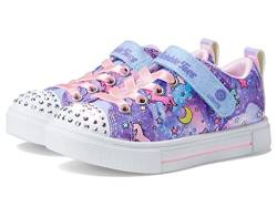 Skechers Kids Girls Twinkle Sparks Sneaker, Purple/Multi, 1 Little Kid von Skechers