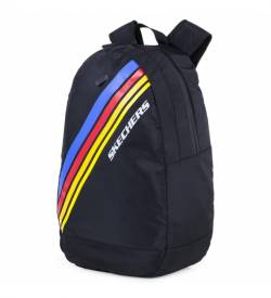 Skechers Unisex. S912-01 Unisex-Rucksack mit Innentasche Ipad Tablet Ideal S912 schwarz -48x31x18cm (OSFA), Lässig, Polyester von Skechers