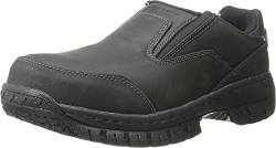 Skechers for Work Men's Hartan Slip-On Shoe, Black, 13 M US von Skechers