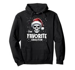 Favorite Skeleton Funny Christmas Family Matching Pullover Hoodie von Skeleton Christmas Pajamas Apparel