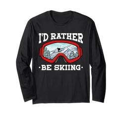 Ski Outfit Winter Schnee Skifahren Langarmshirt von Ski Bekleidung für Frauen & Männer