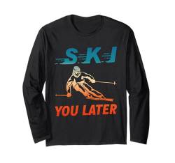 Ski Outfit Winter Schnee Skifahren Langarmshirt von Ski Bekleidung für Frauen & Männer