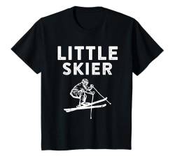 Kinder Skifahren Kinder LITTLE SKIER Lustiges Ski Ferien T-Shirt von Skifahren Geschenk Kinder Shirt Skifahrer Jungs