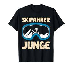 Skifahren SKIFAHRER JUNGE Lustiges Skifahrer Kinder T-Shirt von Skifahren Geschenk Kinder Shirt Skifahrer Jungs