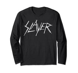 Slayer – Scratchy Logo Langarmshirt von Slayer