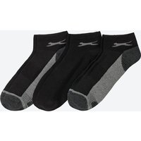 Herren-Sport-Sneaker-Socken mit Belüftungsstruktur, 3er-Pack von Slazenger