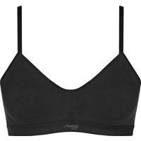 Sloggi Ever Ease BH, bügellos, thermoregulierend, für Damen, schwarz, XL von Sloggi