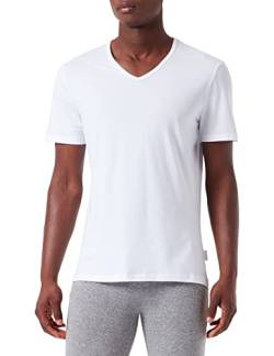 sloggi men Herren EverNew Shirt 03 V-Neck Unterhemd, White, 4 von Sloggi