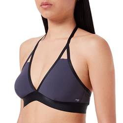 sloggi shore Damen Tropical Gar Triangle Bikini Oberteil, Ink Gray, M von Sloggi