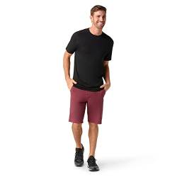 Smartwool Merino Kurzarm-T-Shirt für Herren, Schwarz, XXL von Smartwool