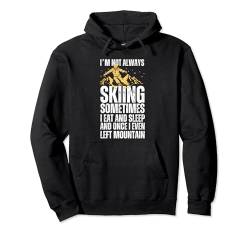 Lustige Skikunst für Männer Frauen Schnee Skifahrer Skifahrer Skiliebhaber Pullover Hoodie von Snow Skiing Gift Skier Ski Sport Winter