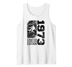 Snowboarder Jahrgang 1973 Geburtstags Snowboarding Snowboard Tank Top von Snowboard Zubehör Geschenke Shirts