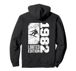 Snowboarder Jahrgang 1982 Geburtstags Snowboarding Snowboard Pullover Hoodie von Snowboard Zubehör Geschenke Shirts