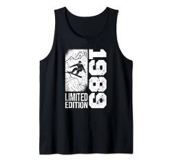 Snowboarder Jahrgang 1989 Geburtstags Snowboarding Snowboard Tank Top von Snowboard Zubehör Geschenke Shirts