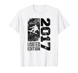 Snowboarder Jahrgang 2017 Geburtstags Snowboarding Snowboard T-Shirt von Snowboard Zubehör Geschenke Shirts