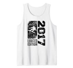 Snowboarder Jahrgang 2017 Geburtstags Snowboarding Snowboard Tank Top von Snowboard Zubehör Geschenke Shirts