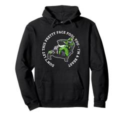 Schneemobil Girl I'm A Beast Lustige Frauen Schneemobilfahren Pullover Hoodie von Snowmobile Funny Snowmobiling Motor Sled