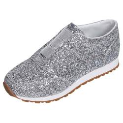 Pailletten Schuhe Damen,Glitzer Schuhe Damen,Silberne Stiefeletten,Adventskalender Männer 2024,Glitzerschuhe Für Damen,Sneaker Mit Keilabsatz Damen,Terminkalender 2025,Schuhe Glitzer Damen, von Sobzia