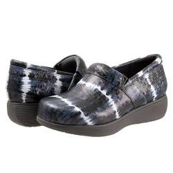 SoftWalk Damen Clogs Hausschuh, Batik, 37 EU von Softwalk