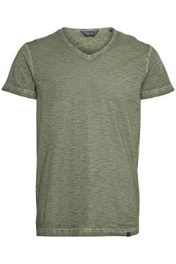 !Solid SDConley Herren T-Shirt Kurzarm Shirt Mit V-Ausschnitt Aus 100% Baumwolle, Größe:L, Farbe:Climbing Ivy (190307) von !Solid