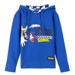 Sonic the Hedgehog Kapuzenpullover für Jungen, Sweatshirt, Geschenk für Kinder und Jugendliche, Größe 6 Jahre von Sonic the Hedgehog