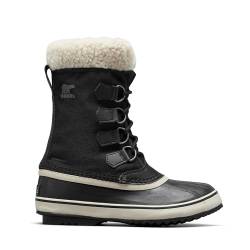 Sorel Damen Winter Carnival Boot WP wasserdichte Schneestiefel, Black/Stone 2024/2025, 41.5 EU von Sorel