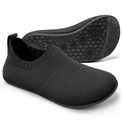 Sosenfer Kinder Hausschuhe Jungen mädchen Anti-Rutsch Sohle Kleinkinder Schuhe Baby Slipper Unisex-HEI-18XIN von Sosenfer