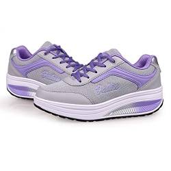 Damen Laufschuhe Sommer Sport Air Laufschuhe Orthopädische Frühling Schuhe Flach Outdoor Elegant Schnürsenkel Leicht Atmungsaktiv Freizeitschuhe Sneaker Schuhe Damenschuhe Sommerschuhe Arbeitsschuhe von Soupliebe