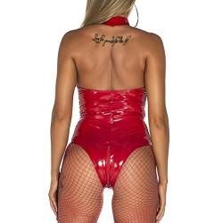 Soupliebe Desouses Für Frauen Sexy Klamotten Leder Dessous Frauen Rave Body Sexy Dessus Dessous Body Frauen Sexy Sm Outfit Latex Body Sexy Desous Frauen von Soupliebe